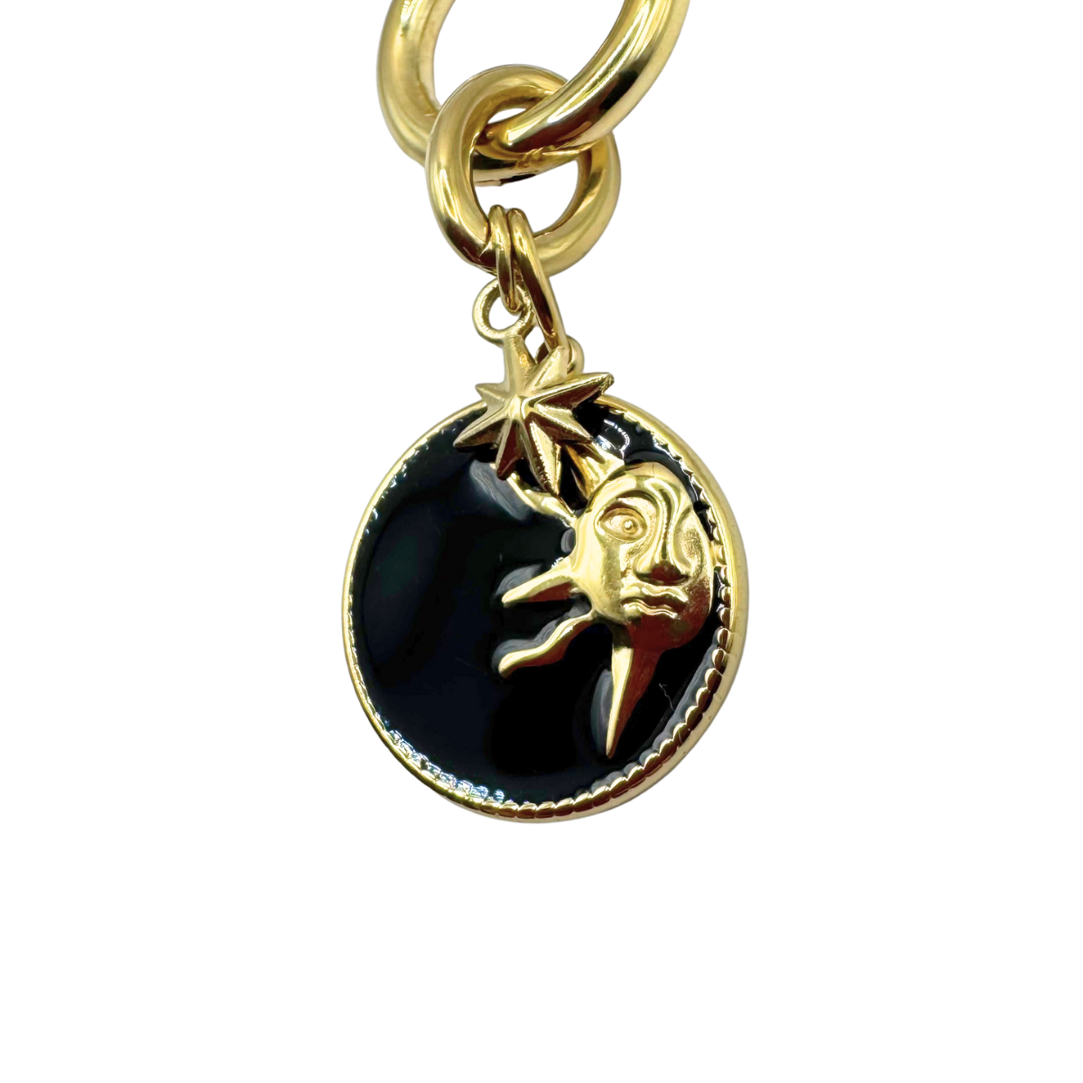 Midnight Gold Earrings