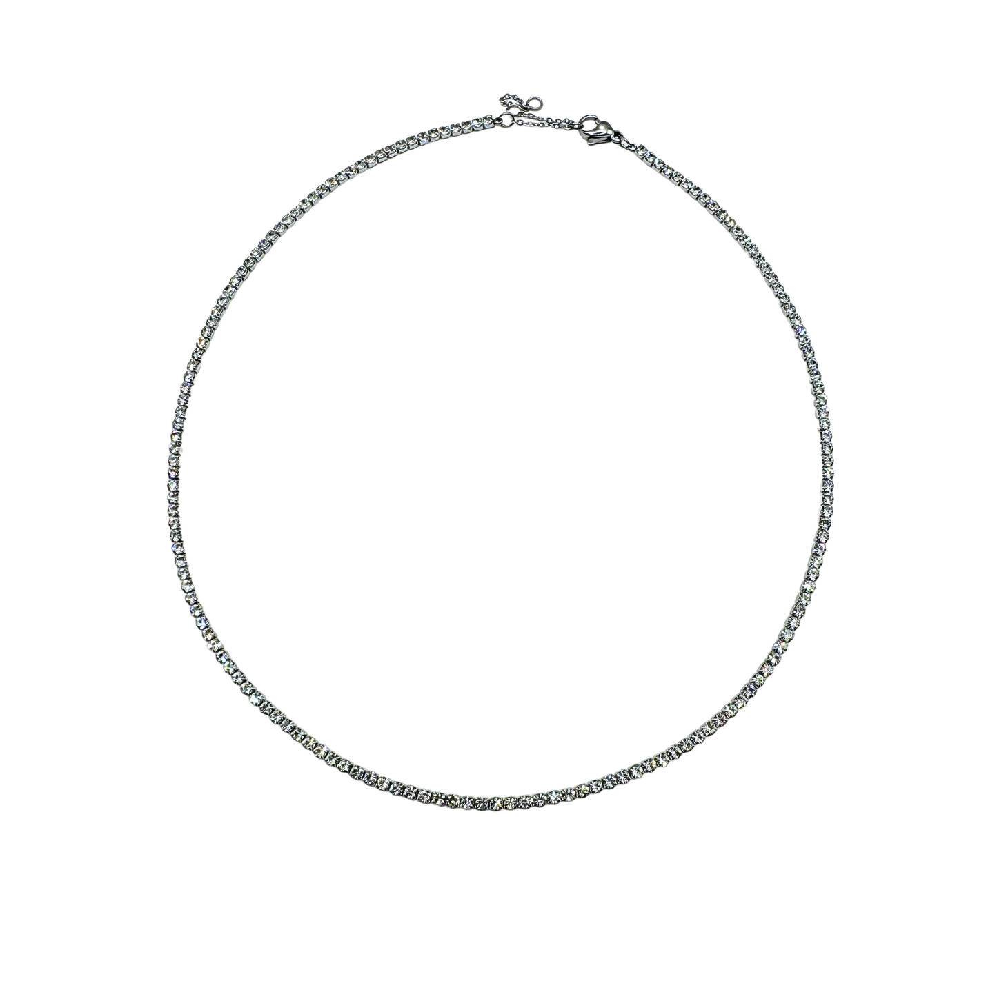 DIAMOND SET - SILVER