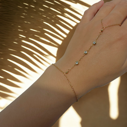 DIAMOND HAND CHAIN