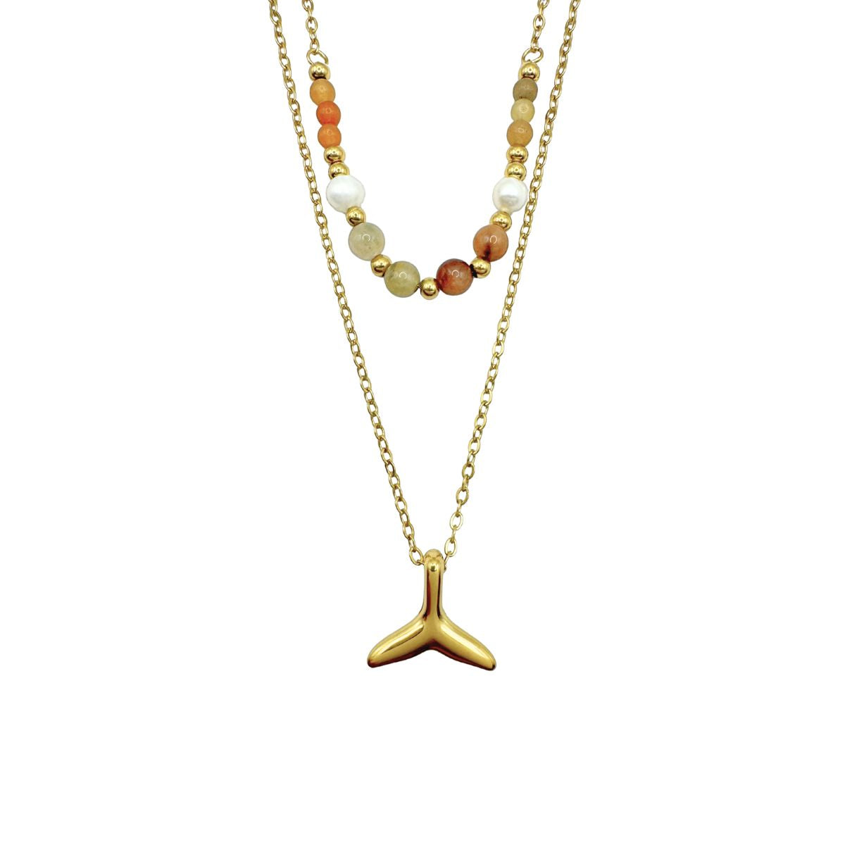 SHARK TAIL NECKLACE