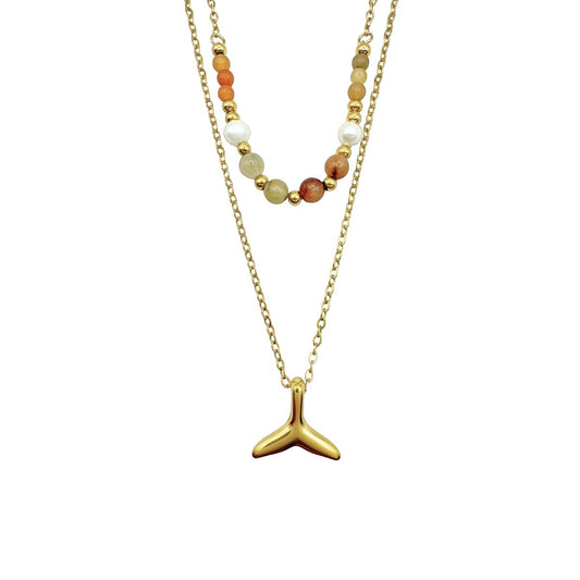 SHARK TAIL NECKLACE