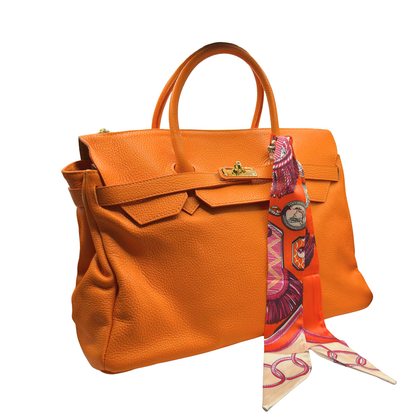 La Grande Dame - Grand | Classic Grain | Orange