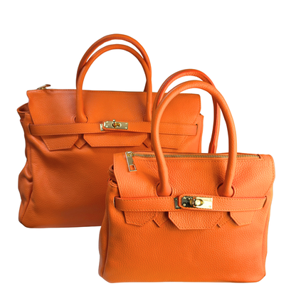 La Grande Dame - Grand | Classic Grain | Orange