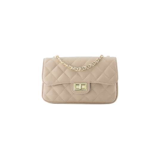 Amélie - Midi | Classic Leather | Beige