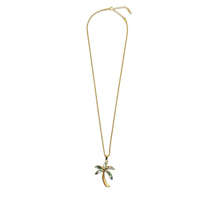 CECE'S PALMTREE NECKLACE
