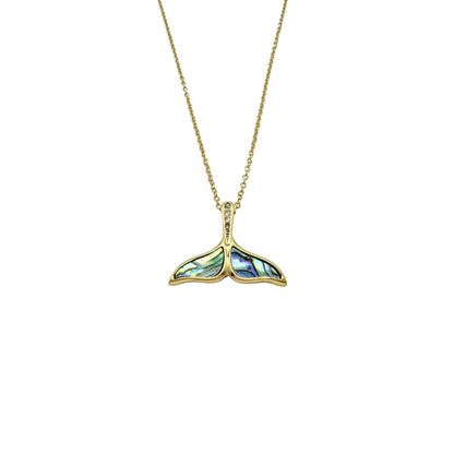 WHALE TAIL NECKLACE