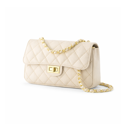 beige leren handtas dames middelgroot – Cece Amélie Midi