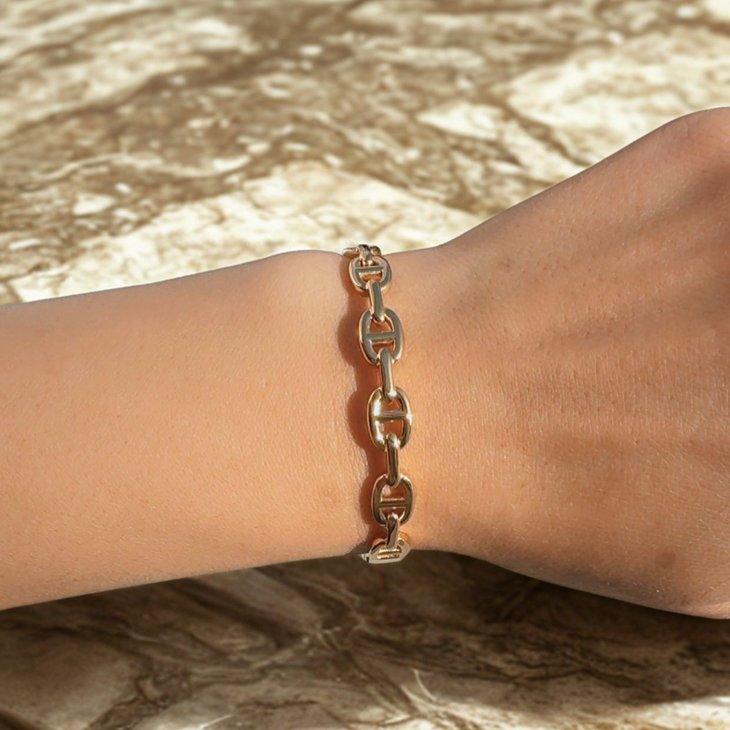 ANCHOR CHAIN BANGLE