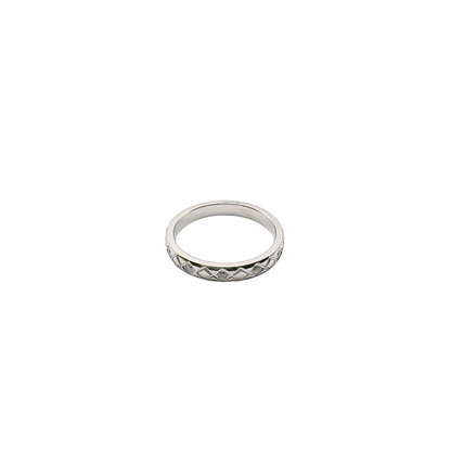 DIAMOND CHECKS RING