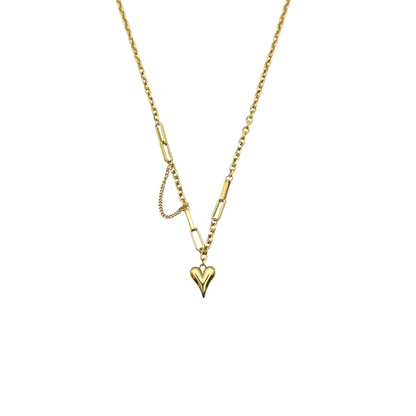 HEART ON A CHAIN - NECKLACE