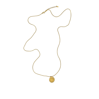 Golden Globe Long Necklace