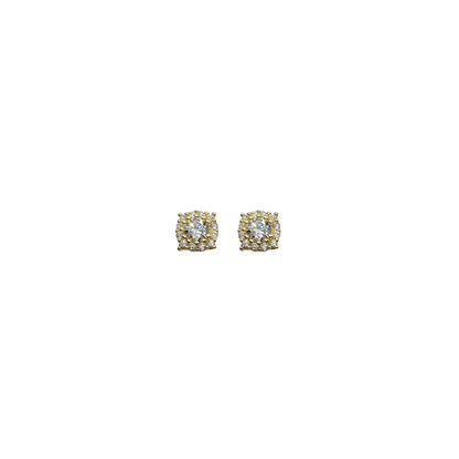 DIAMOND ROUND STUDS