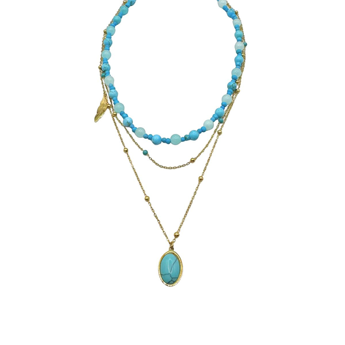 OCEAN BLUE NECKLACE BUNDLE