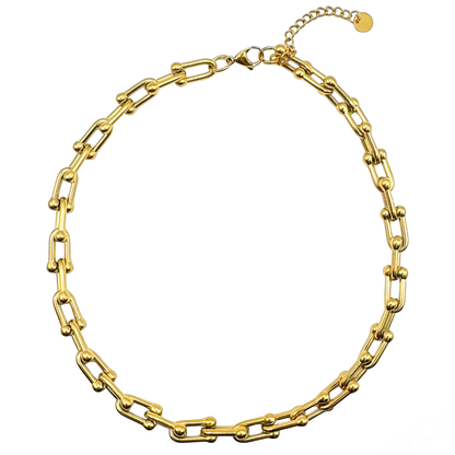 Golden Link Necklace