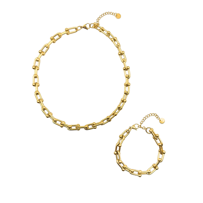 Golden Link Necklace