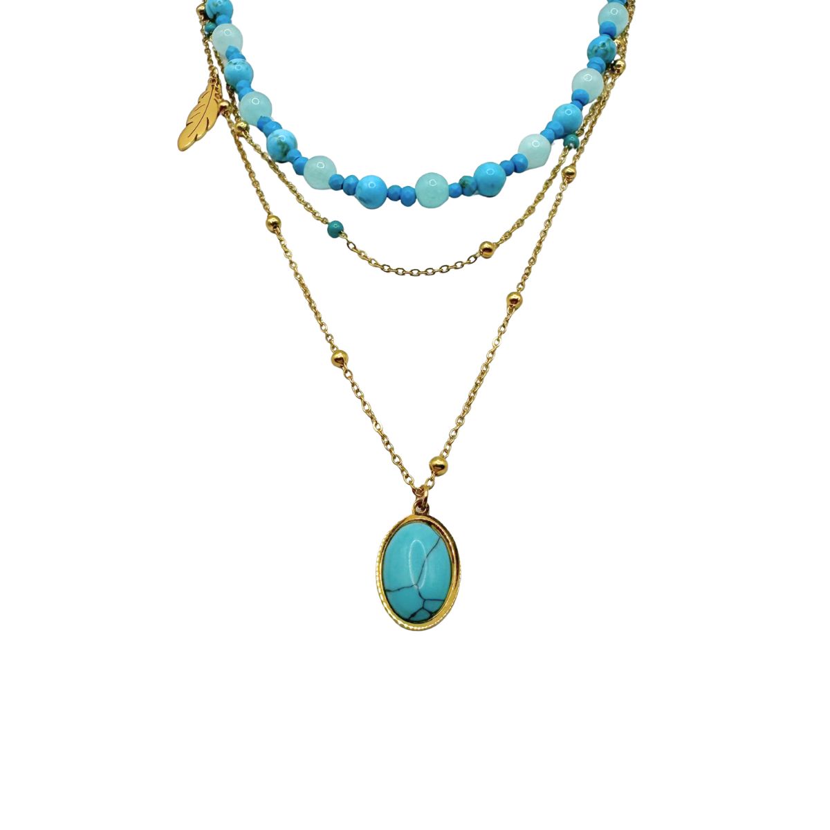 OCEAN BLUE NECKLACE BUNDLE