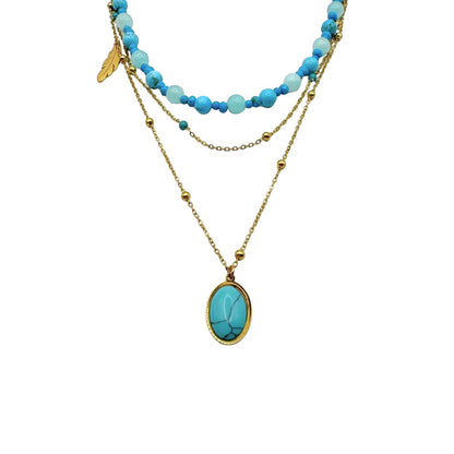OCEAN BLUE NECKLACE BUNDLE